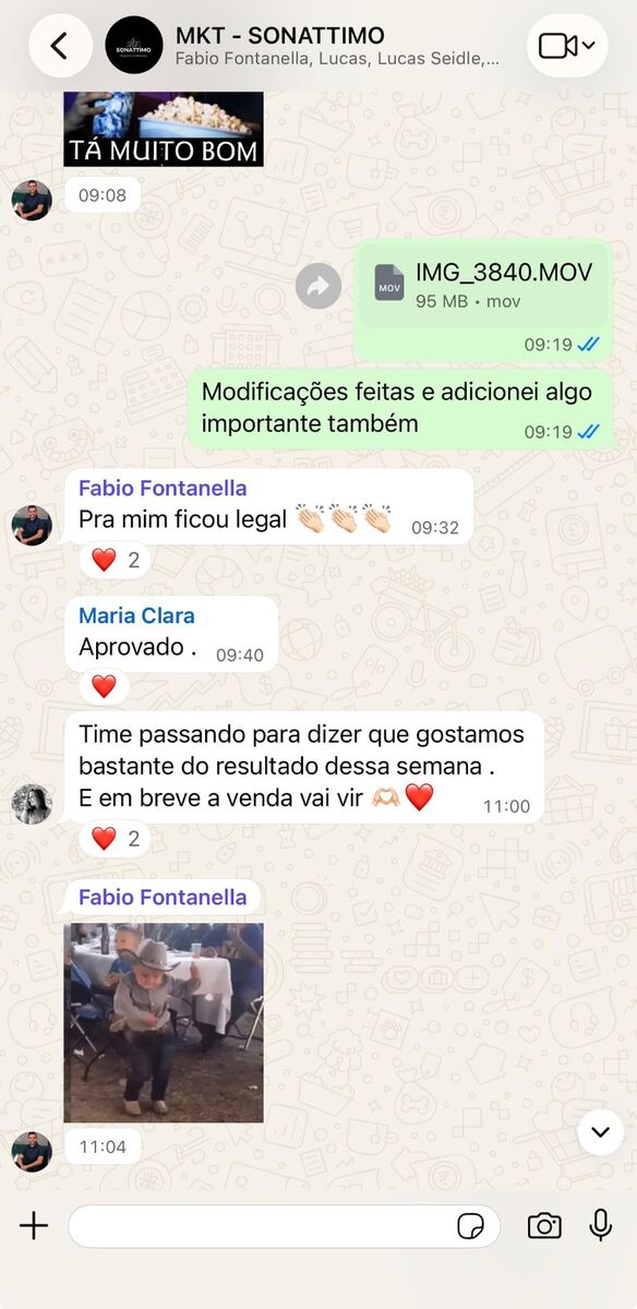 Feedback real — Sonattimo Negócios Imobiliários
